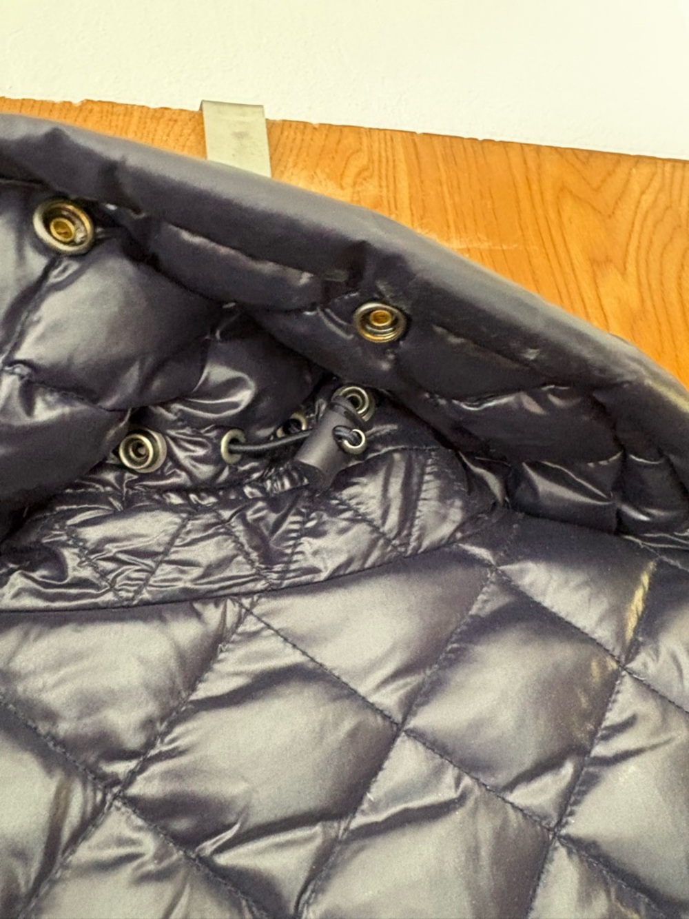 Vintage Ralph Lauren navy Rugby Puffer Jacket XS - Picture 9 of 11